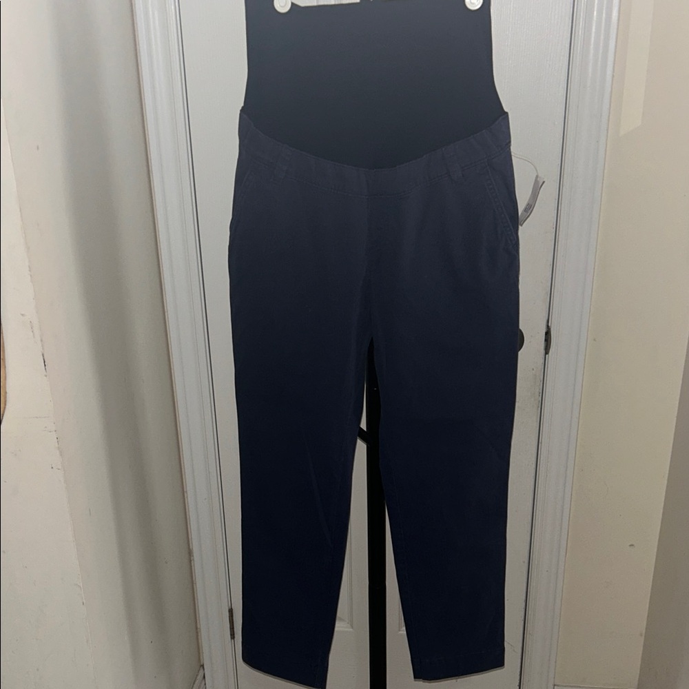 Navy Blue Maternity Pants